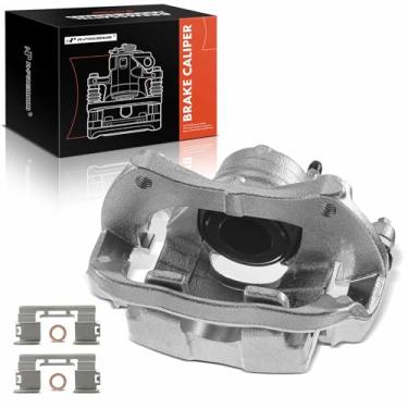 Imagem de A-Premium Conjunto de pinça de freio a disco com suporte compatível com modelos selecionados Chevy e Buick - Encore/Verano/Trax 2013-2017, Cruze 2014-2015, Orlando 2012-2014, Volt 2011-2015