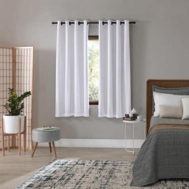 Imagem de CORTINA PRATIKA 2,60m x 1,70m YORK SLIM - Bella Janela, BRANCO