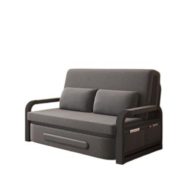 Imagem de Sofá-cama dobrável Sofá-cama dobrável que economiza espaço e pode ser convertido em cama de solteiro multifuncional para sala estar varanda(Médio)