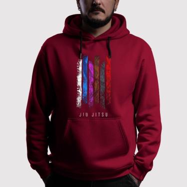 Imagem de Blusa de Moletom Canguru Com Capuz Jiu Flanelada Jiu Jitsu-Masculino