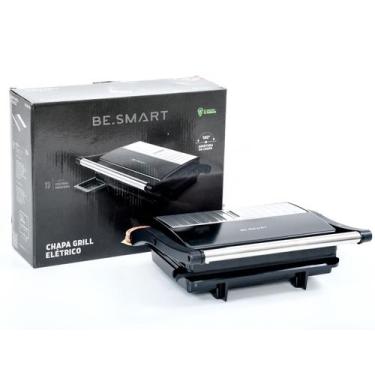Imagem de Grill Sanduicheira Elétrica Be.Smart Abertura 180º Premium 1000 Watts 