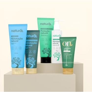 Imagem de Kit Autocuidado Completo - Shampoo Natural + Condicionador Natural + Sabonete Facial Revitalizante + Loção Hidratante Natural + Sabonete Corporal Natural - ON