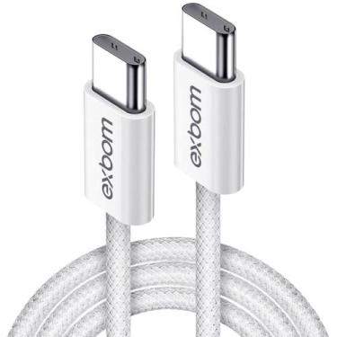 Imagem de Cabo Carregador Usb C Compatível Com Samsung Galaxy S24 Tipo C Turbo -