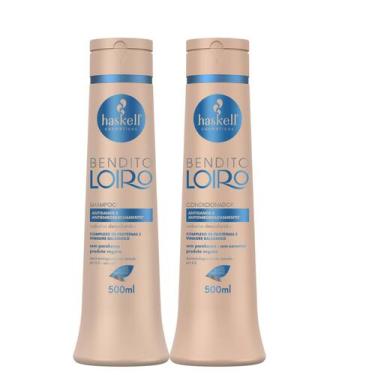 Imagem de Kit Bendito Loiro Haskell Shampoo 500ml +Condicionador 500ml