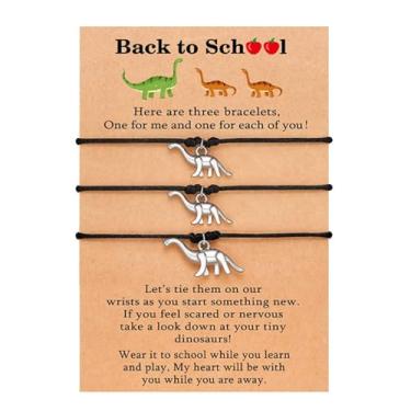 Imagem de Pulseira First Day Mommy and Me Matching Wish Conjunto de pingentes de presentes de formatura