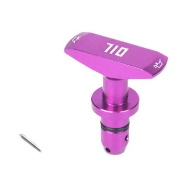 Imagem de Alça De Alumínio Billet Para Medidor De Óleo De Carro Para Ford Mustan