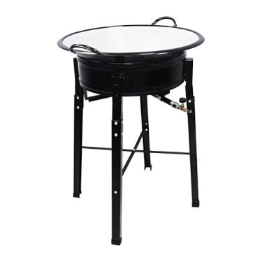 Imagem de Fritadeira Pasteleiro Grande Fogão Industrial À Gás C/tacho