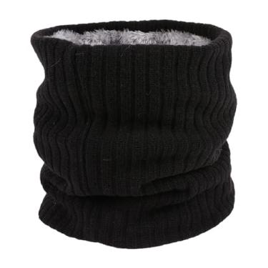 Imagem de Polaina de pescoço de malha de inverno, capa de rosto à prova de vento para esportes em clima frio