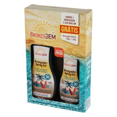 Imagem de Kit Bronzeador FPS 30-200g + Bronzeador FPS 30-120g