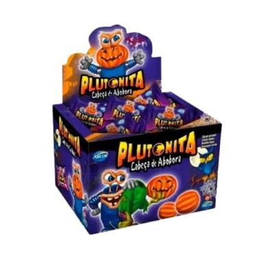 Imagem de Chiclete plutonita cabeça de abobora caixa 180 g - ARCOR