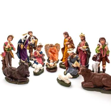Imagem de Presépio Resina 14 Peças 12 cm
