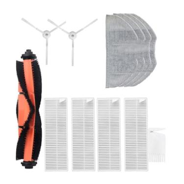 Imagem de New Main Brush Side Brush Filter Kits Compatible With Xiaomi Mijia G1 MJSTG1 Vacuum Cleaner Vacuum-Mop Essential(Chocolate)