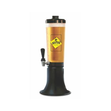 Imagem de Torre De Chopp Frases Diversas Doutor Beer 3L Sextou