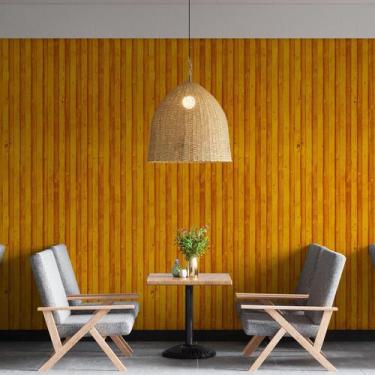 Imagem de Kit 4 Rolos Papel De Parede Adesivo Contêiner Laranja 3,0M - Gh Papel 