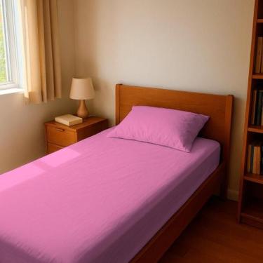 Imagem de Jogo De Lençol Solteiro 2 Peças Micropercal Cama Box Macio - Arte & Ca