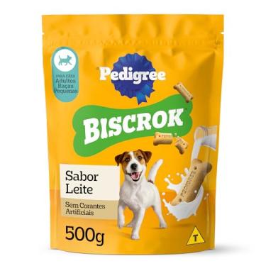 Imagem de Biscoito Pedigree Biscrok Para Cães Adultos Raças Pequenas, 500 g