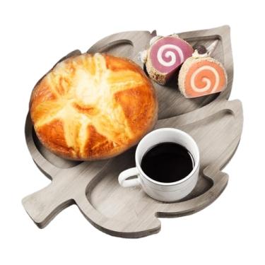 Imagem de Bandeja para servir comida | Bandeja de comida de charcutaria de folhas, bandeja de lanche, decoração de casa, decoração de Ação de Graças, pratos de jantar para Halloween, , férias, festa