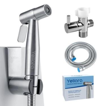Imagem de Pulverizador de bidê portátil Yellara em aço inoxidável ajustável