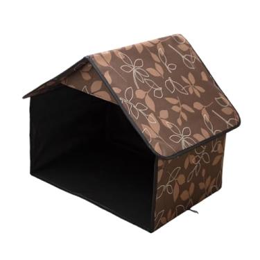 Imagem de Whtkoph Casa para Gatos Ao Ar Livre, Barraca para Filhotes, Abrigo para Gatos de Rua, Caverna No Jardim, Comunidade, Inverno,