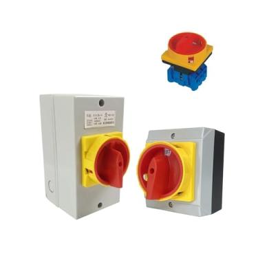 Imagem de Interruptor isolador da série YMD11 desligado 25A 32A 3/4P interruptor principal interruptor de segurança circuito de controle de segurança LW30 (tipo A, 32A-3P)