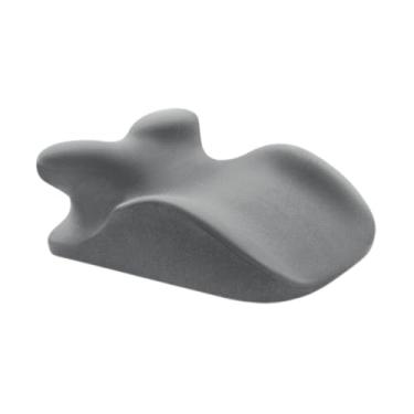 Imagem de Fenteer Travesseiro de bruços, travesseiro de pescoço para assistir filmes, dormir e relaxar, Cinza