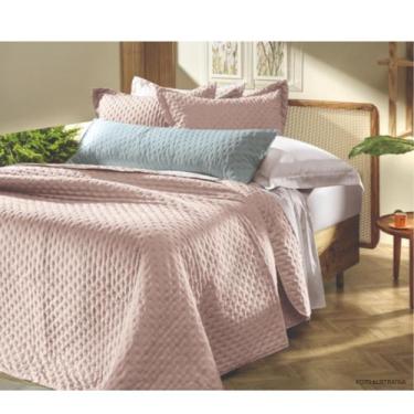 Imagem de Jogo de Colcha Queen Altenburg Toque Acetinado 3 Peças Matelassê Elega