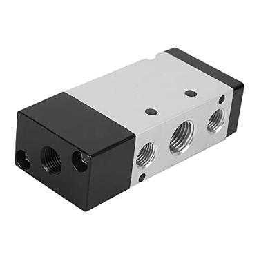 Imagem de YWBL-WH Válvula de Controle Pneumático de Múltiplas Posições, Válvula de Ar de 5 Vias de 2 Posições, Liga de Alumínio para Interruptores de Pedal de Componentes Eletrônicos Com Maior Durabilidade,