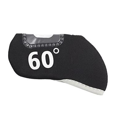 Imagem de Capa de cabeça para ferros de neoprene, flexível para todos os ferros, 7 opções disponíveis, janela de plástico, capa de ferro, 48°-60°