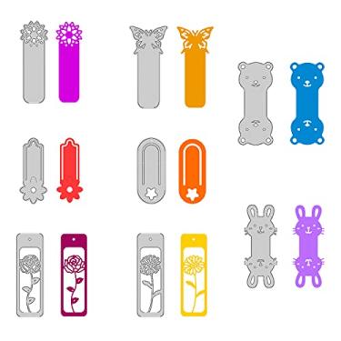 Imagem de 1 estêncil de matrizes de corte de aço carbono, platina fosca com tema de rosas com estampa de coelho para álbum de fotos faça você mesmo, álbum de fotos, cartão de papel decorativo em relevo