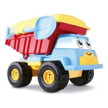 Imagem de Caminhão Basculante Didático - Silmar Brinquedos 9100