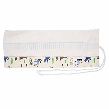 Imagem de ZJchao Porta-Lápis Com Padrão Animal, Porta-pincel, Portátil, Organizador de Lápis, para Estudantes, Pintor, Artista, Caixa de Material Escolar, Acessórios de Arte, Bolsa de (36 buracos)