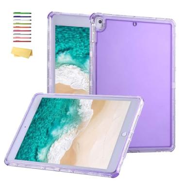Imagem de Capa para iPad mini 5 de 2019 e iPad mini 4 de 2015 (7,9 polegadas), capa de TPU transparente e macio/capa traseira rígida à prova de choque, capa protetora de canto para iPad mini 5ª/Mini 4ª geração