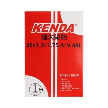 Imagem de 2 Peças De Câmara De Ar De Borracha Butílica KENDA Para Bicicleta, Vál