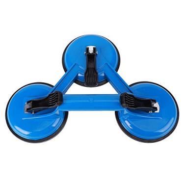 Imagem de 3 xícaras de sucção de vidro azul liga de alumínio durável ferramentas de placa de sucção forte poder de sucção para manutenção de eletrodomésticos 325 x 117 mm