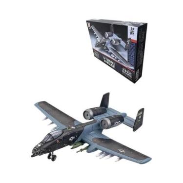 Imagem de Brinquedos De Blocos De Montar Da Série Militar Para Meninos, Aeronave