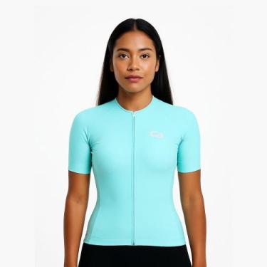 Imagem de Camisa slim sky feminina (manga curta) - cabani sports