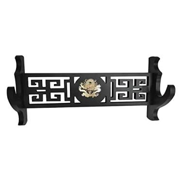 Imagem de Suporte de espada suporte de espada montado na parede Katana suporte de espada rack de exibição Samurai
