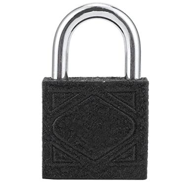 Imagem de Garosa Cadeado de Ferro, Cadeado Com Chave Antiferrugem Com Núcleo de Latão para Fechaduras de Portas, 50 Mm Apresenta Alta Segurança, Fechadura Durável para Casas e Armários (50mm)