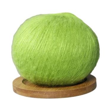 Imagem de Fio De Mohair Macio 6 Peças 50g Cada, Fio De Lã Para Crochê E Tricô Ma