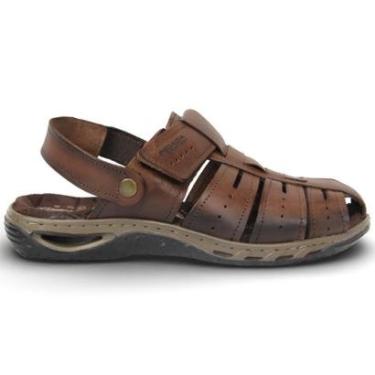 Imagem de Sandália Pegada Couro 131676 Masculino-Masculino