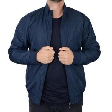 Imagem de Jaqueta Masculina Pierre Cardin Forro Fleece Marinho - 16253-Masculino