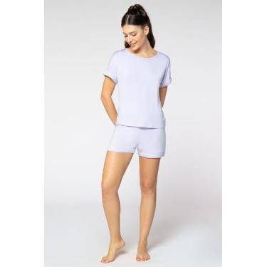 Imagem de Pijama Feminino Verão Viscose Short Doll Lupo 24243C. Tamanho:GGCor:Li