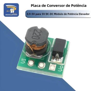 Imagem de Módulo De Potência DC-DC Step-Up 5V, Placa Conversora De Aumento De Te