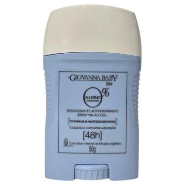 Imagem de Desodorante Stick Blue 0% Alumínio 48h Vegano Giovanna Baby 50g
