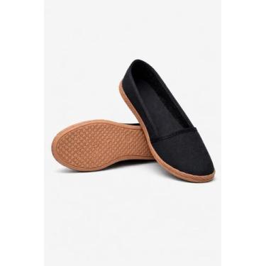 Imagem de Sapatilha feminina Sandalia Casual moleca Sapatilha Moleca, Preto, 37