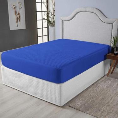 Imagem de Protetor Impermeável Colchão Casal Queen Capa Protetora Anti Ácaro - L