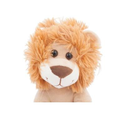 Imagem de Pelúcia Leão Antialérgica Baby e Decoração Leãozinho bebê de 25cm - Bu