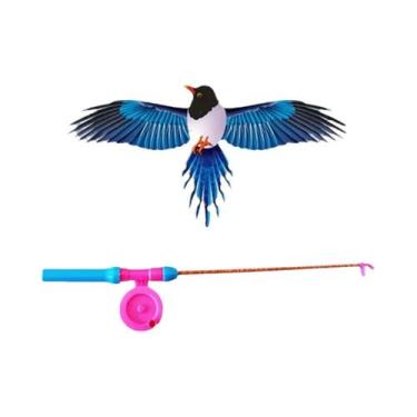 Imagem de Brinquedo De Pipa De Águia De Desenho Animado Para Crianças, Mini Vara