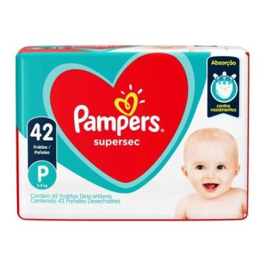 Imagem de Fralda Pampers Supersec P C/42 Unidades