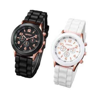 Imagem de Conjunto De Relógios De Moda Femininos Com Mostrador Árabe E Pulseira 